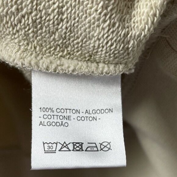 VIOLETTE_FR x Bisous Skateboards Hoodie Women Medium Beige Logo AVEC AMOUR - Picture 8 of 9